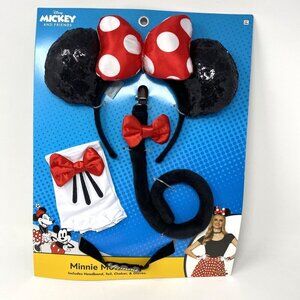 Spirit Halloween Minnie Mouse Costume Accessory Kit Adult/Teens Mickey & Friends